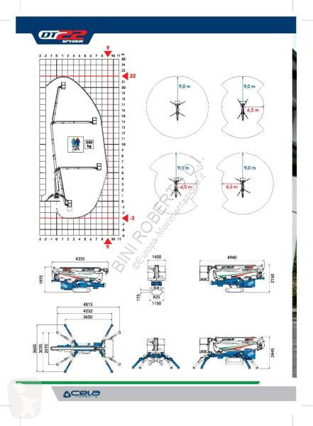 Nacelle Cela CRAWLER  DT22