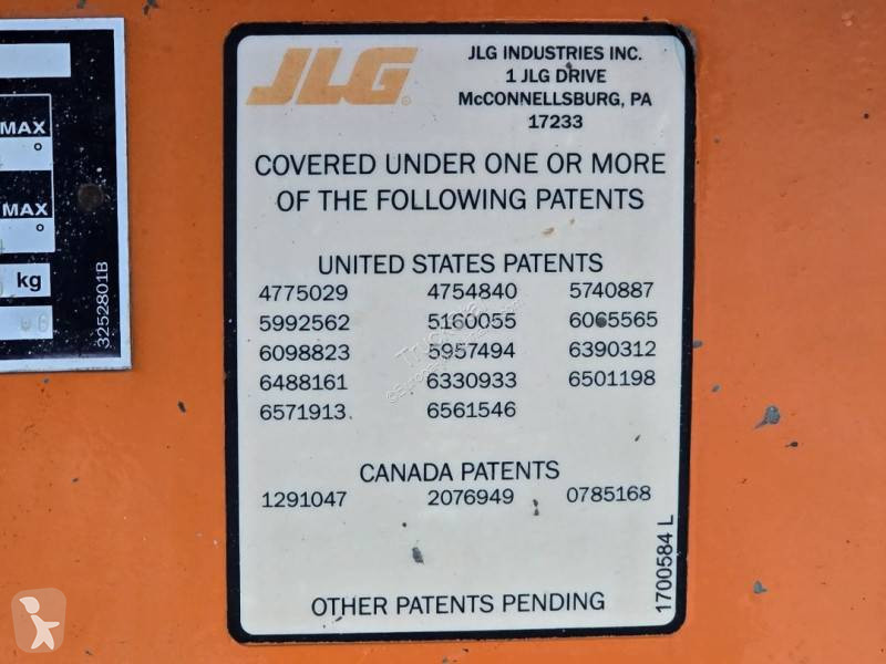Nacelle JLG