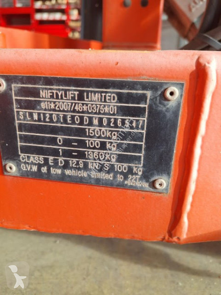 Nacelle Niftylift 120TE