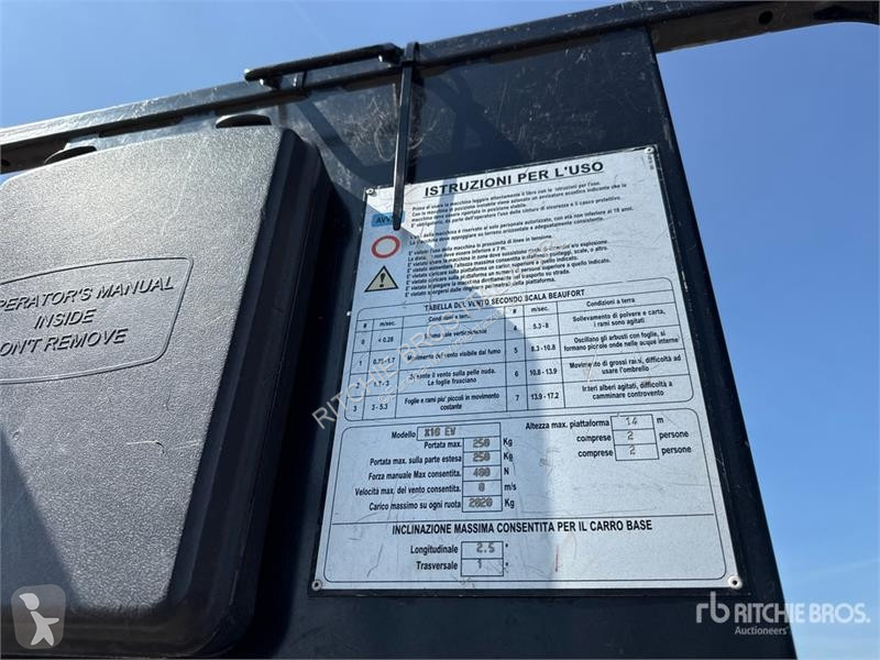 Emelőkosár Airo X16EW Electric Scissor Lift
