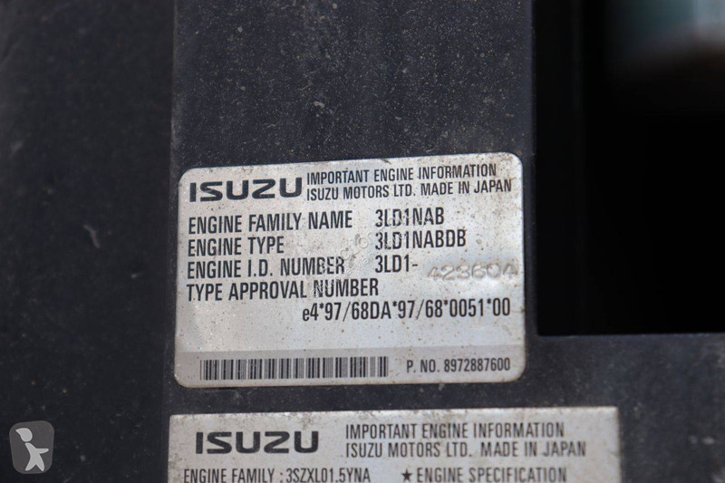 Plataforma elevadora Isuzu NUL090-2