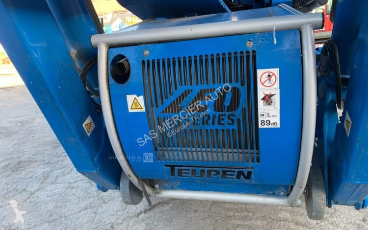 Plataforma Teupen nacelle araignee automotrice...