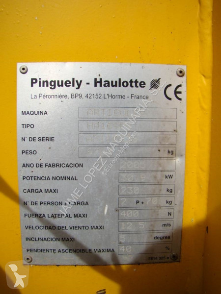 Nacelle Haulotte