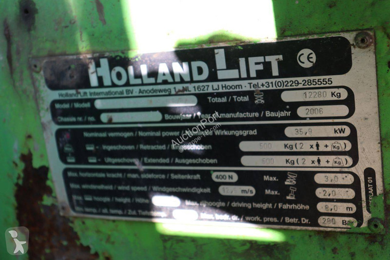 Nacelle Hollandlift Combistar B-195DL