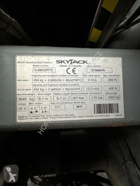 Nacelle Skyjack SJ6832 RTE