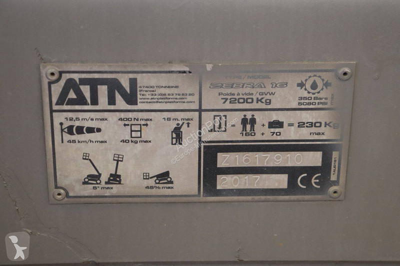 Gondola ATN ZEBRA 16