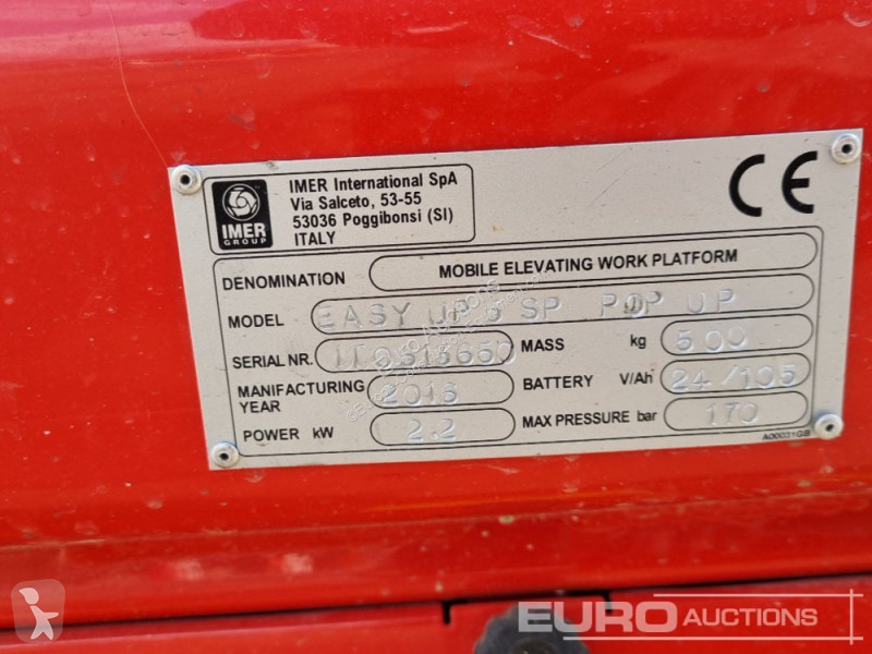 Gondola Imer Easy Up 5SP