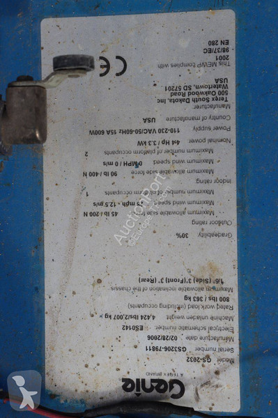 Plataforma elevadora Genie