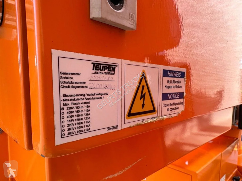 Nacelle Teupen LEO 36T TELESCOPIC SPIDER...