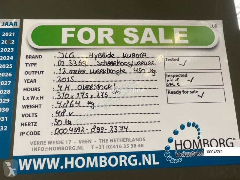 Hoogwerker JLG M3369 Hybride Elektra / Diesel...