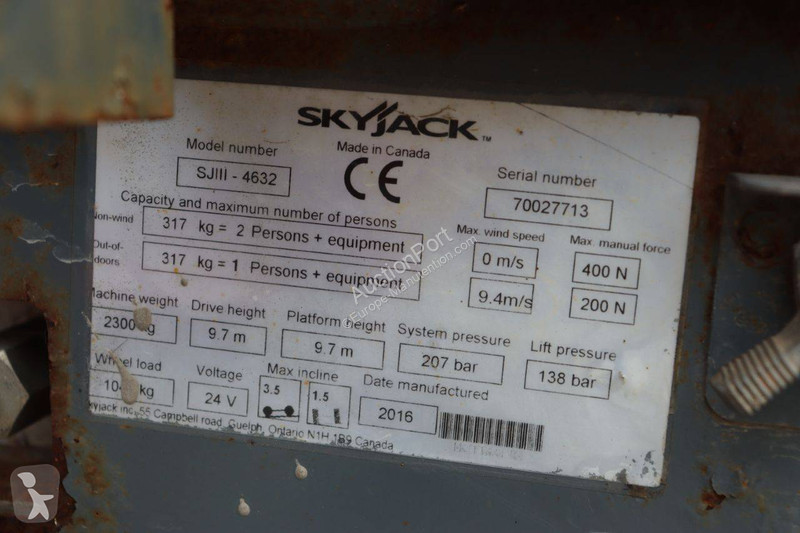 Nacela Skyjack SJ4632