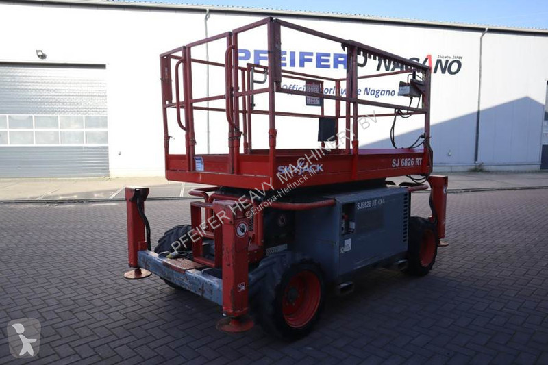 Hoogwerker Skyjack SJ6826 Diesel, 4x4 Drive,...
