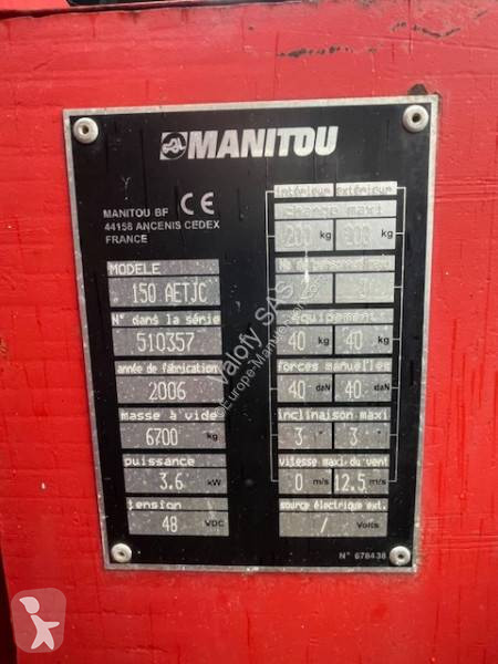 Nacelle Manitou 150 AETJC