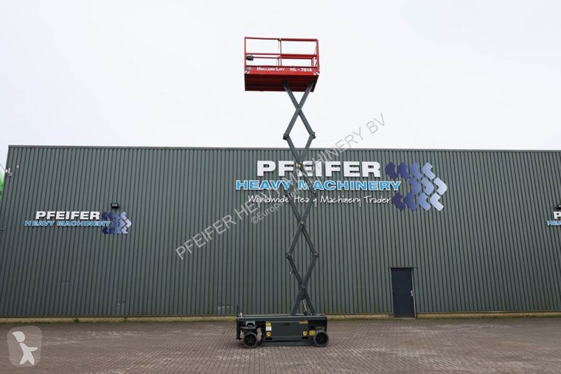 منصة تلسكوبية Hollandlift Ecostar HL-7814...