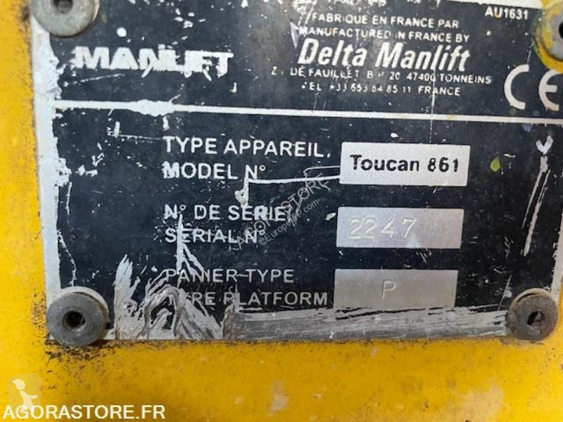 Nacelle Manlift TOUCAN 861