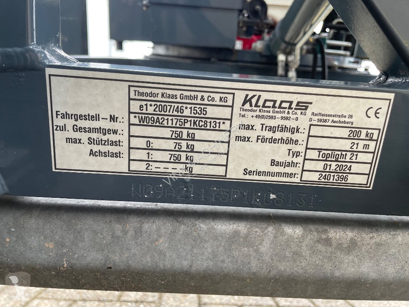 Вишка Klaas Toplight 21