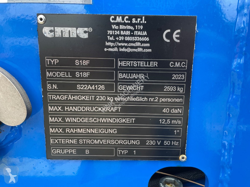 Вишка CMC S 18 F