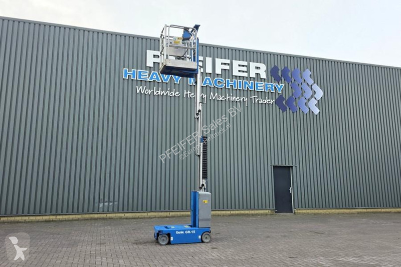 منصة تلسكوبية Genie Electric, Batteries 2024,...