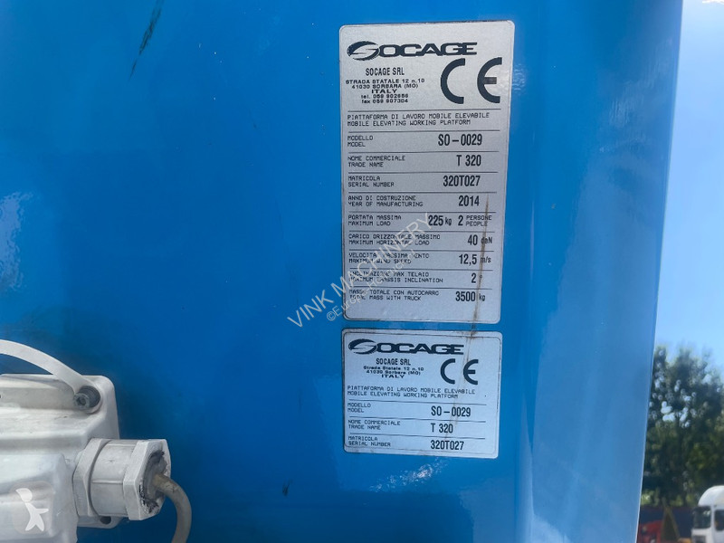 Plataforma Socage T320