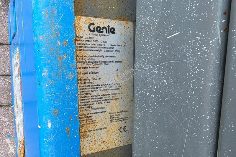 Plataforma Genie Electric, Working Height 7.8...