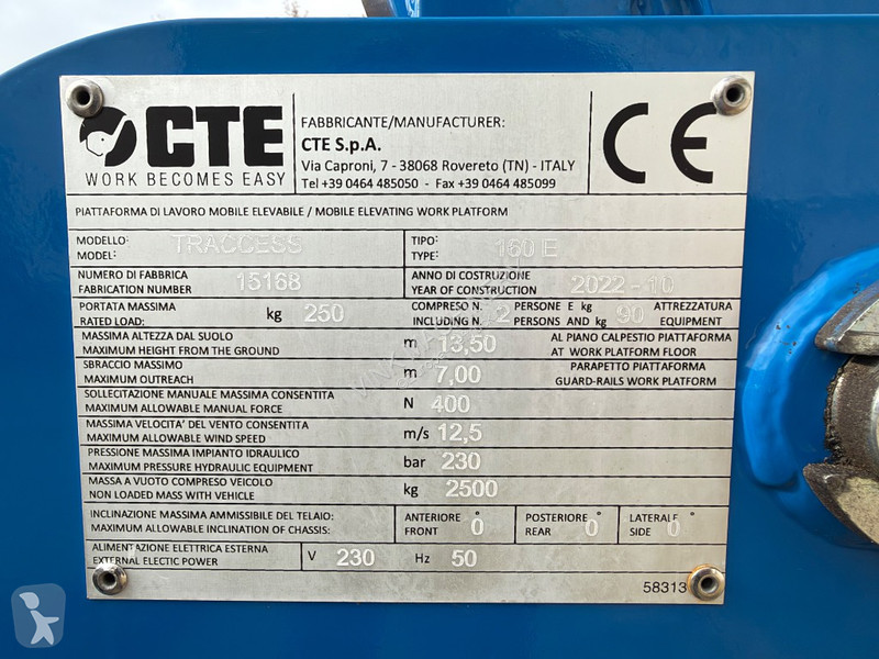Gondol CTE Traccess 160 E