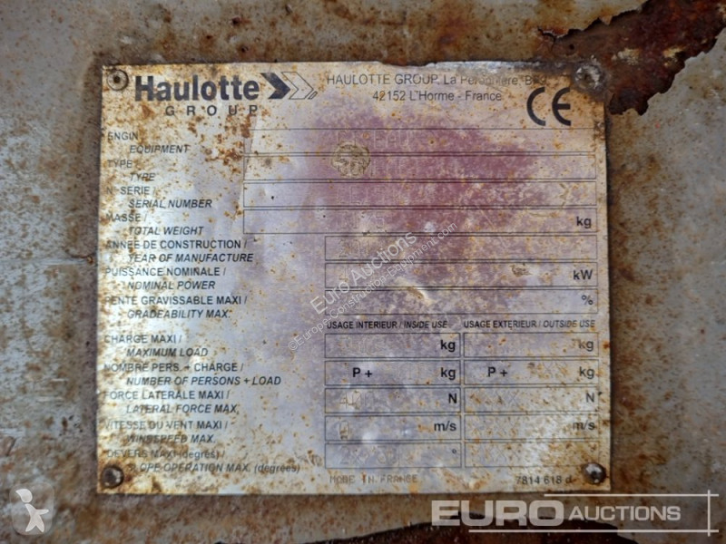 Nacelle Haulotte
