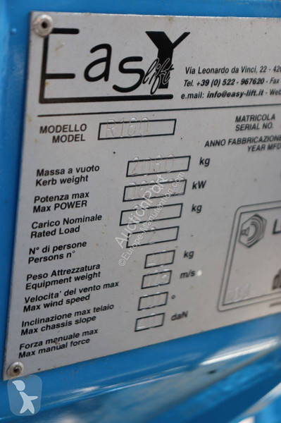 Nacela Easy Lift R160