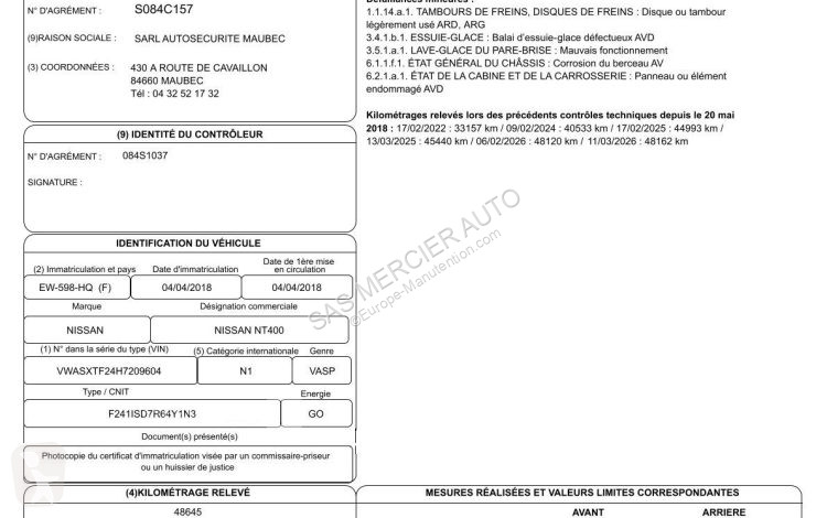 Emelőkosár Nissan