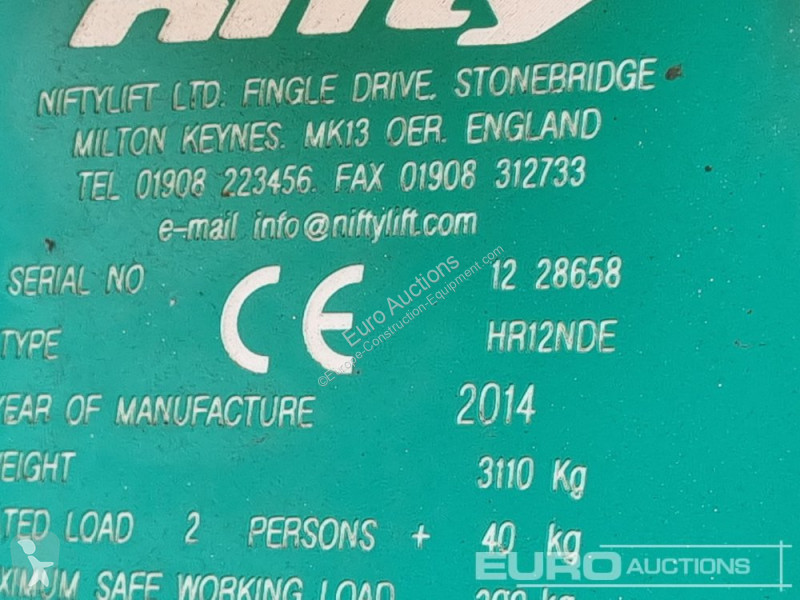 Plataforma  HR12NDE