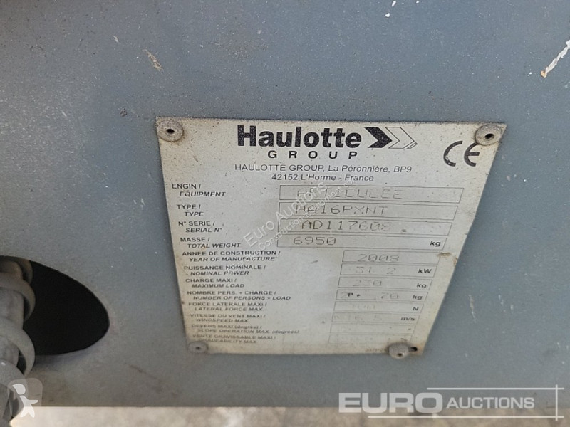 Nacelle Haulotte NT