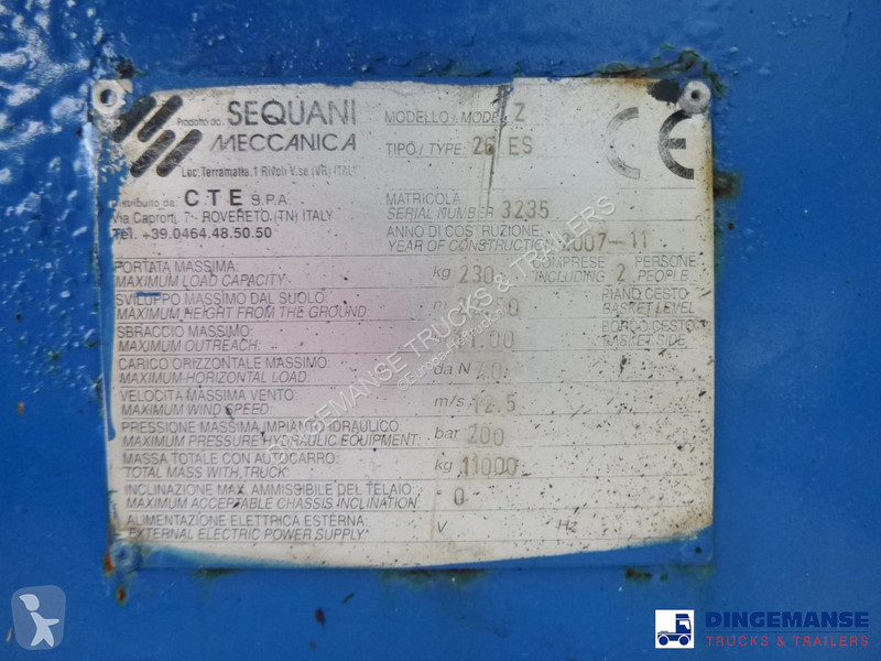 شاحنة MAN TGM 13.240 4X4 RHD manlift / work...