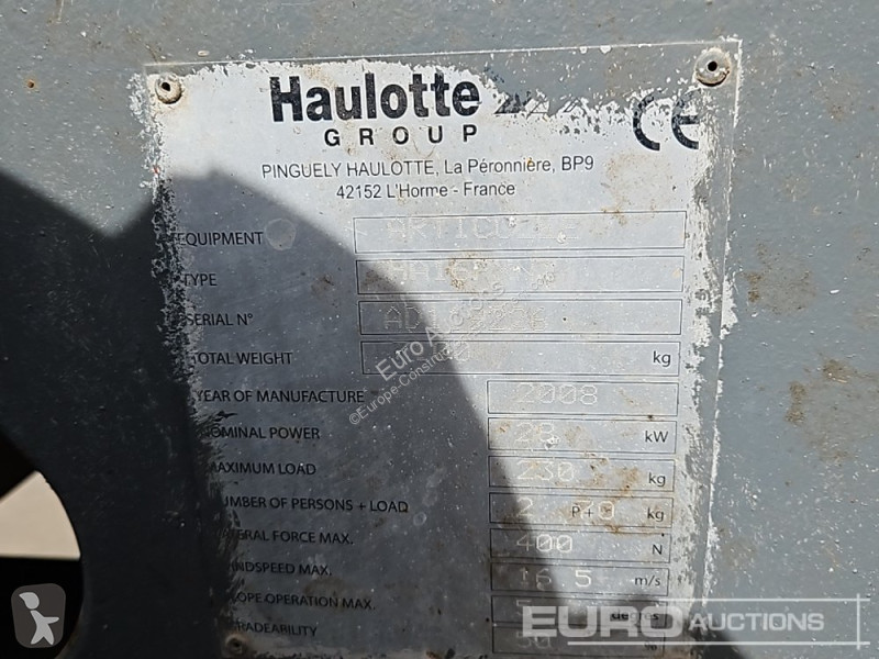Piattaforma aerea Haulotte NT