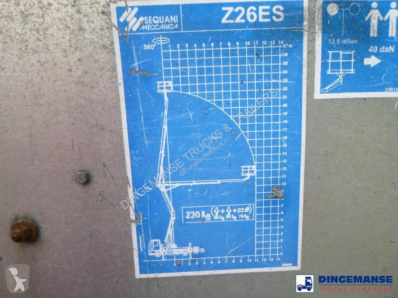 شاحنة MAN TGM 13.240 4X4 RHD manlift / work...