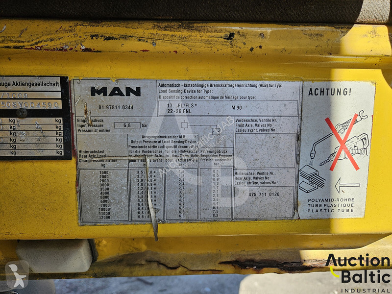 Plataforma elevadora MAN M90