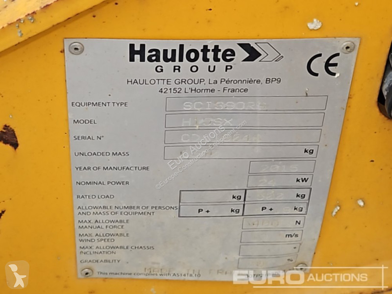 Nacelle Haulotte