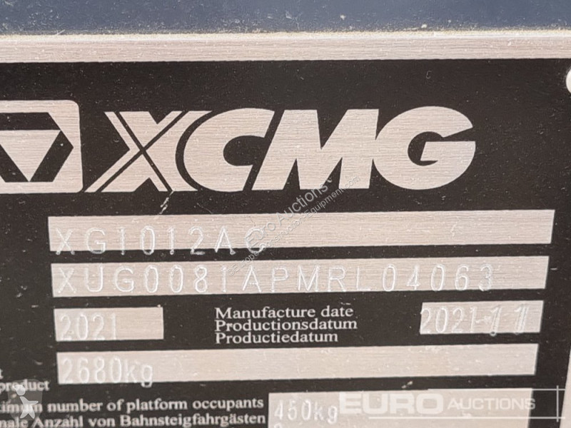 Gondola XCMG XG1012AC