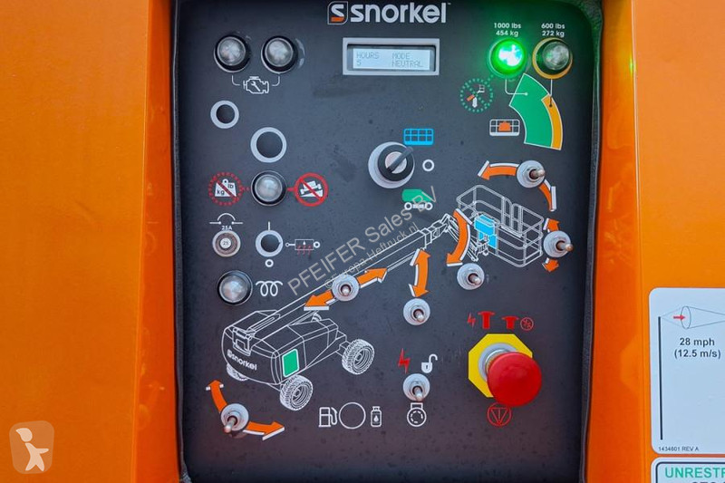 Nacelle Snorkel 460SJ Valid Inspection,...