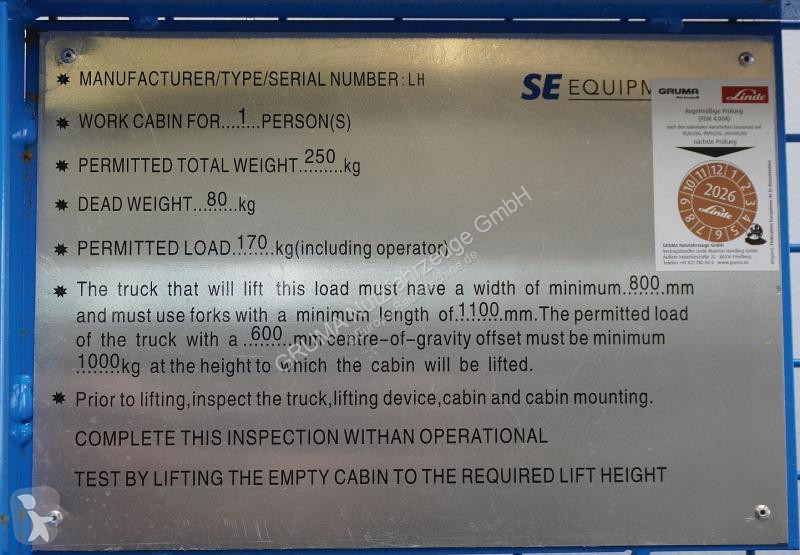 تجهيزات المناولة   Arbeitskorb Type 080...