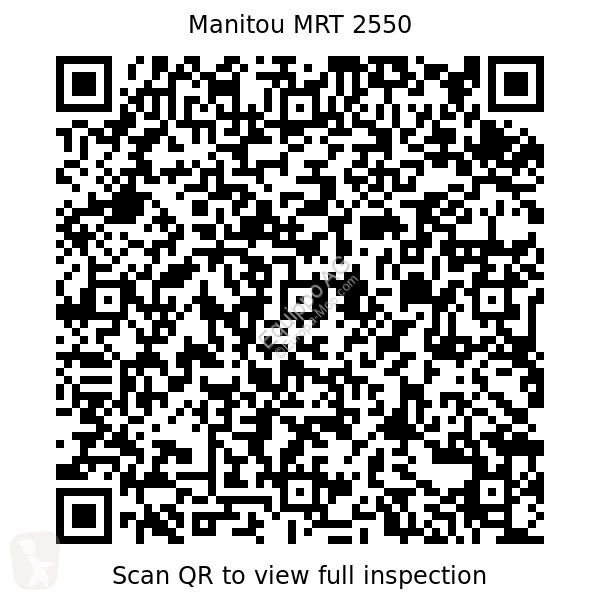 Plataforma elevadora Manitou MRT 2550