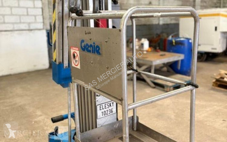 Nacelle Genie nacelle a mat vertical electrique