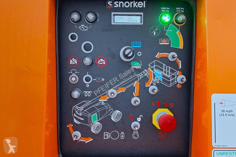 Nacelle Snorkel 460SJ Valid Inspection, CE,...