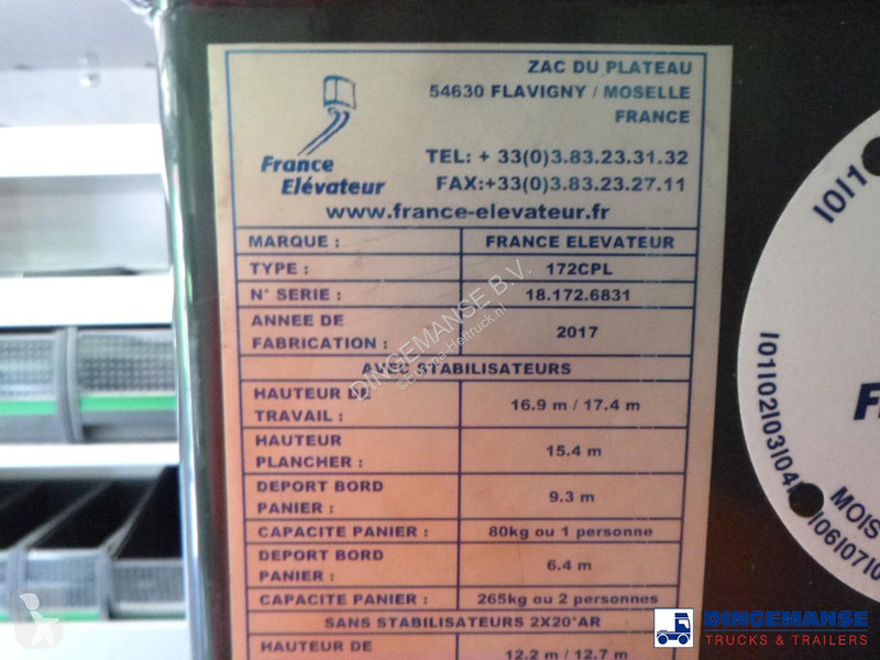 Вишка Renault D 7.5 4x2 France Elevateur...