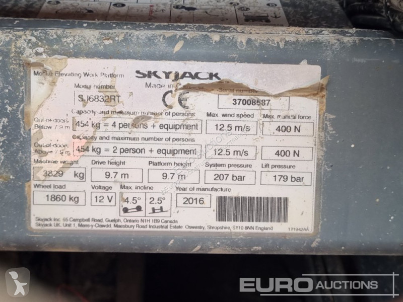 Plataforma  SJ6832RT