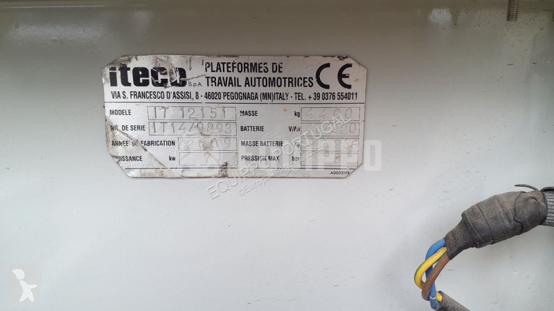 Plataforma Iteco IT1215T (11,8 m)
