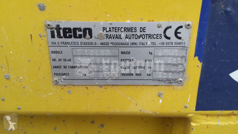 Plataforma elevadora Iteco IG 10130 (9,85m)