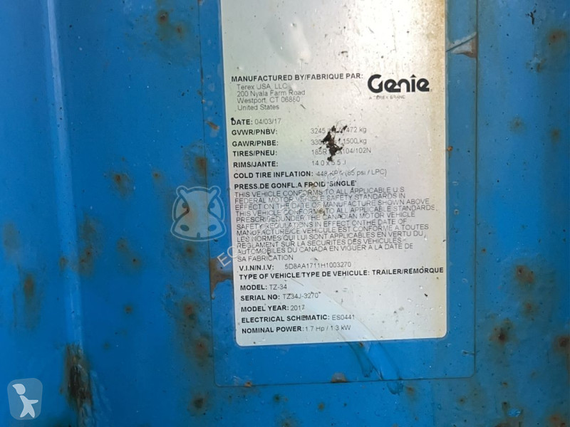 Plataforma Genie TZ34 (12m)