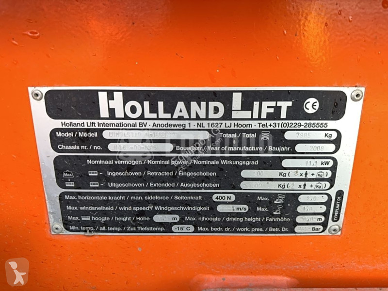 Plataforma elevadora Hollandlift N165-12EL...