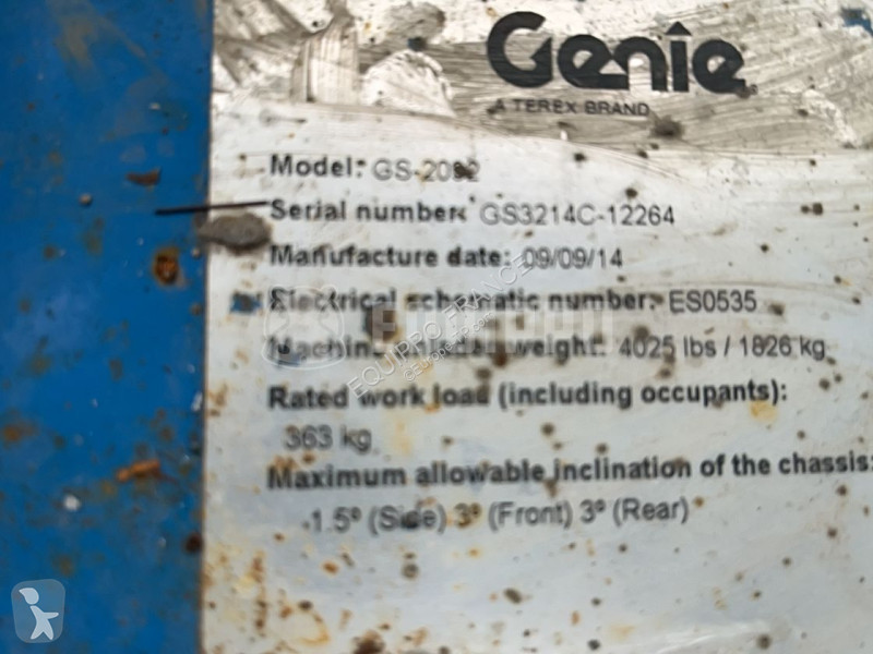 Nacelle Genie GS-2032 (8 m)