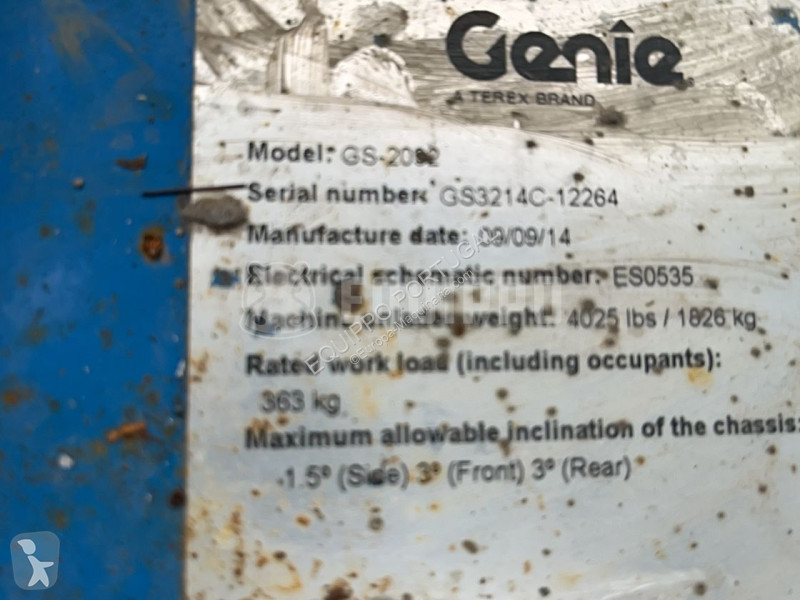 Plataforma Genie GS-2032 (8 m)