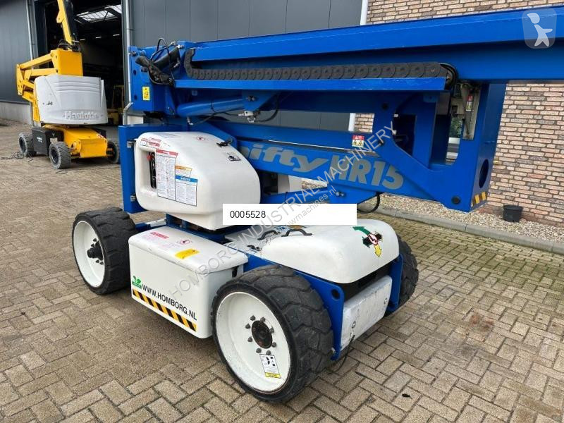 منصة تلسكوبية Niftylift HR 15 NDE Kubota Diesel...